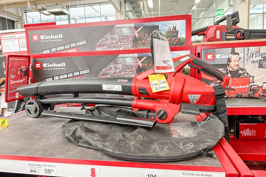 Akku Laubbläser Einhell GE-CL 36 Li E-Solo 